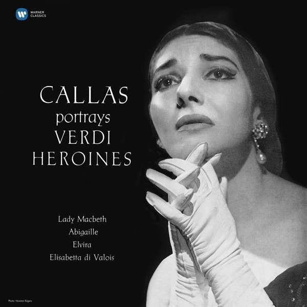 MARIA CALLAS Verdi: Callas Portrays Verdi Heroines (STUDIO Recital) LP