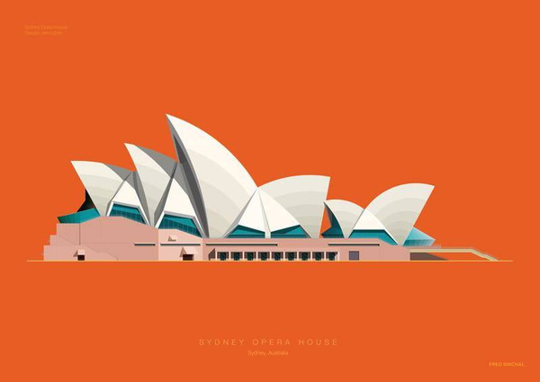 Sydney Opera House PLAKAT