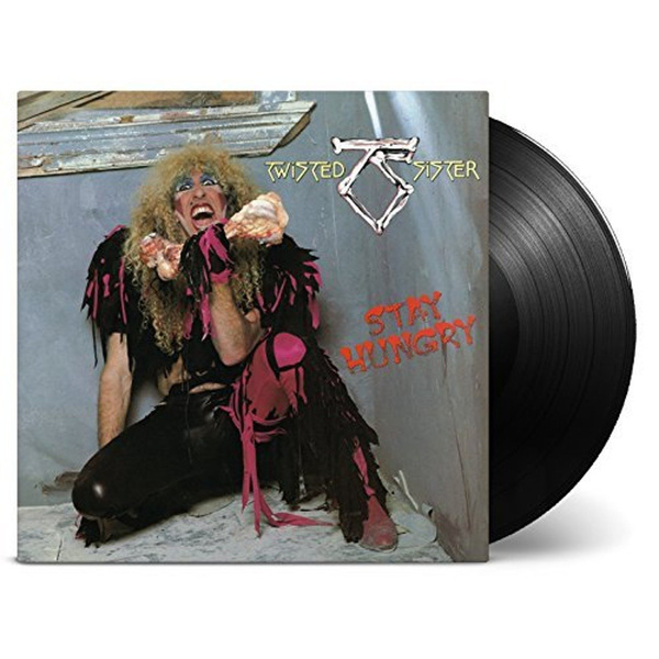 TWISTED SISTER Stay Hungry LP (White / Black mixed Vinyl)