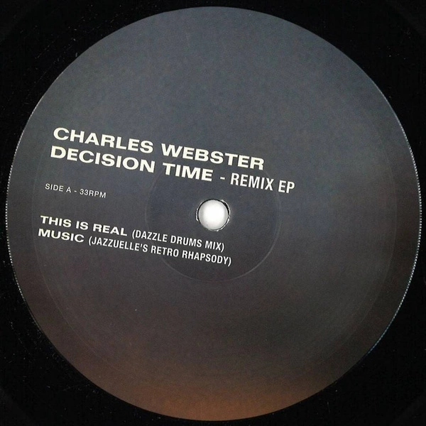 CHARLES WEBSTER Decision Time Remix EP 12"