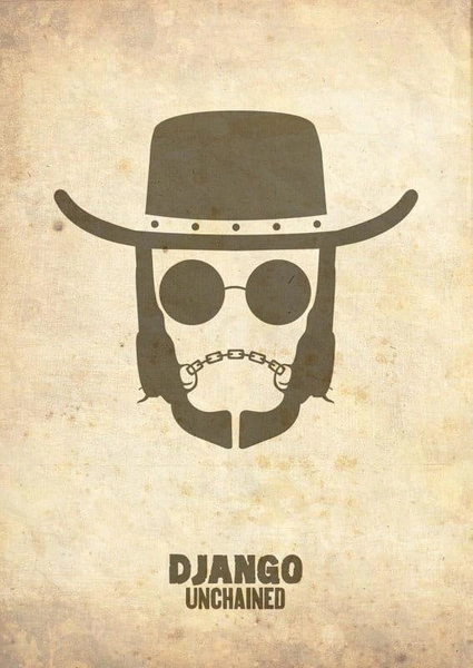 Django Unchained PLAKAT