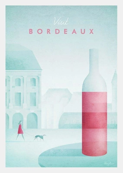 Bordeaux PLAKAT