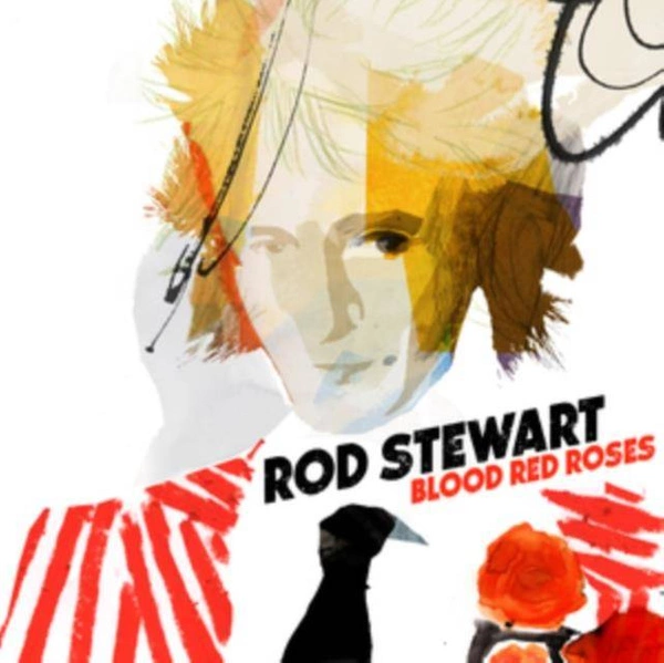 ROD STEWART Blood Red Roses  2LP