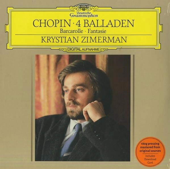 KRYSTIAN ZIMERMAN Chopin 4 Ballades LP
