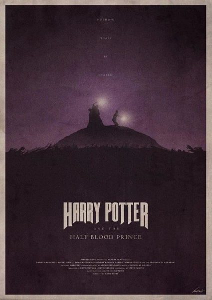 Harry Potter And The Half-Blood Prince PLAKAT
