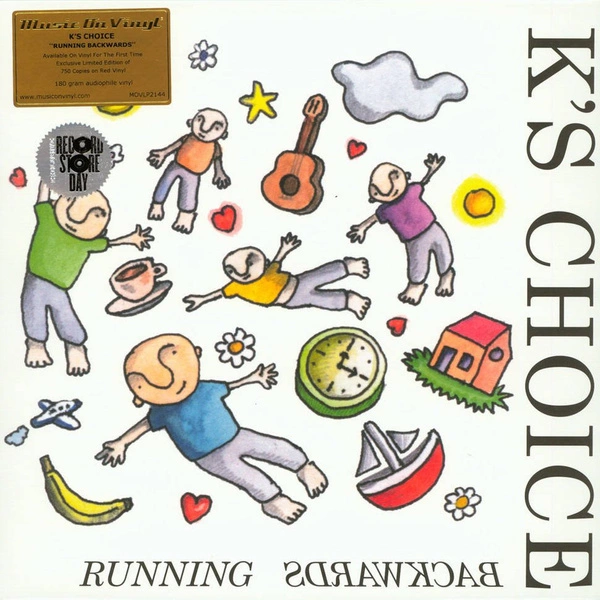 K'S CHOICE Running Backwards COLOURED LP