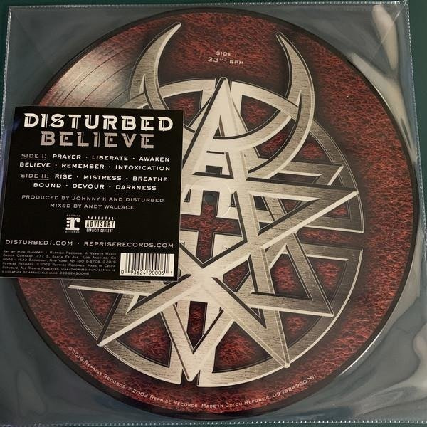 DISTURBED Believe (PICTURE Vinyl) LP