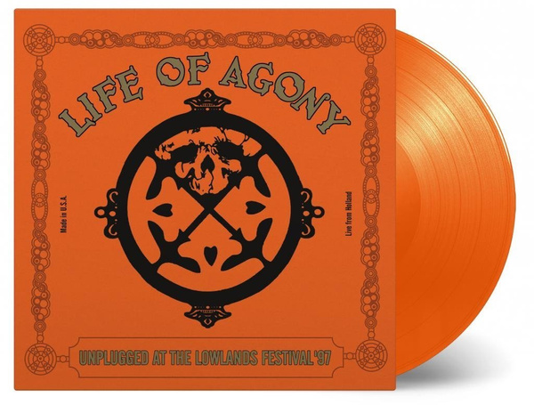LIFE OF AGONY Unplugged At Lowlands 97 2LP (Orange Vinyl)