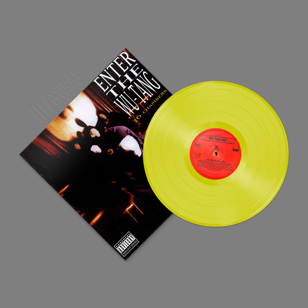 WU-TANG CLAN Enter The Wu-Tang Clan (36 Chambers) LP Yellow